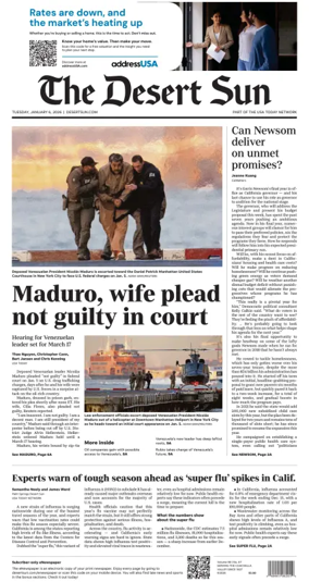 Cover of The Desert Sun