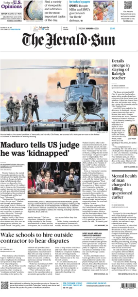 Cover of The Herald Sun