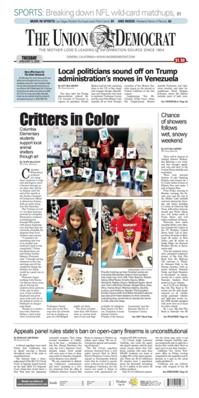 Cover of The Union Democrat