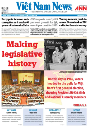 Cover of Viet Nam News