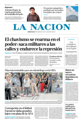 Cover of La Nacion