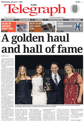 Cover of Seymour Telegraph