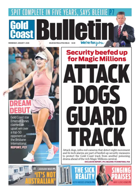 Cover of The Gold Coast Bulletin