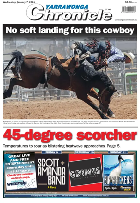 Cover of Yarrawonga Chronicle