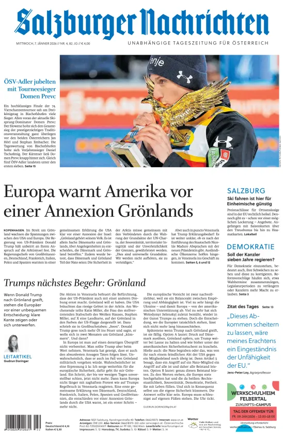 Cover of Salzburger Nachrichten