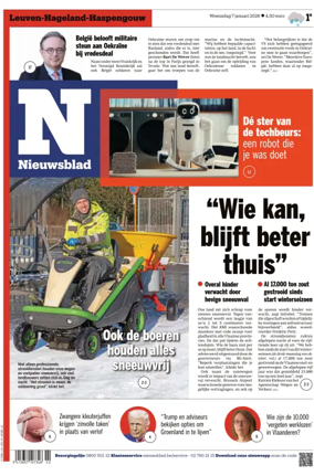 Cover of Het Nieuwsblad