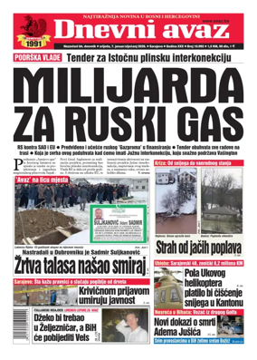 Cover of Dnevni avaz