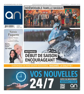 Cover of Acadie Nouvelle