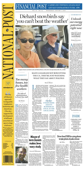 Cover of National Post - (Latest Edition)
