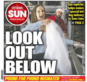 Cover of Ottawa Sun