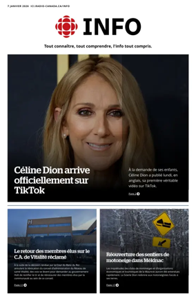 Cover of Radio-Canada Info