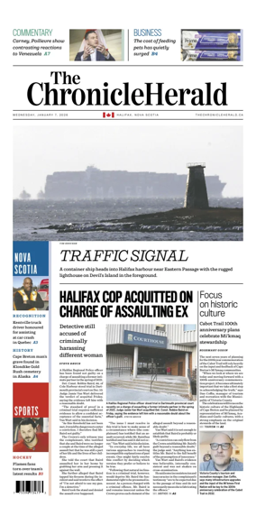 Cover of The Chronicle Herald (Provincial)
