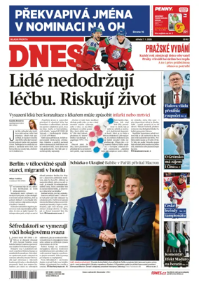 Cover of Dnes Prague Edition