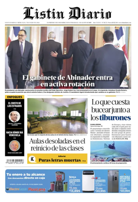 Cover of Listin Diario