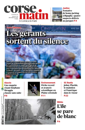 Cover of Corse Matin