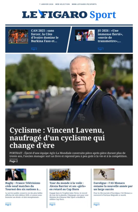 Cover of Le Figaro Sport