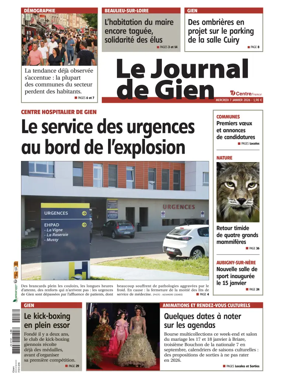 Cover of Le Journal de Gien