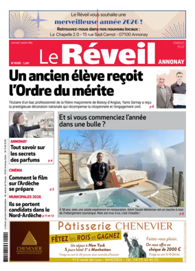 Cover of Le Reveil du Vivarais – edition Annonay