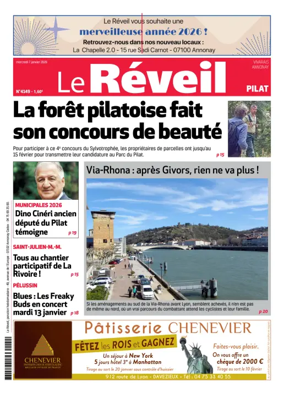 Cover of Le Reveil du Vivarais – edition Pilat