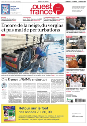 Cover of Ouest-France (Lannion / Paimpol / Guingamp)