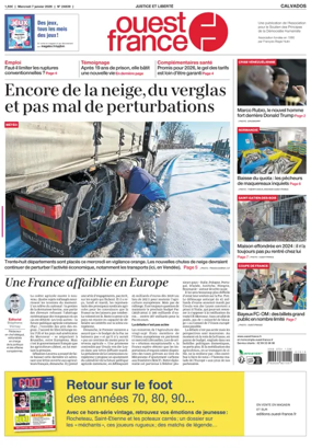 Cover of Ouest France (Pays d'Auge)