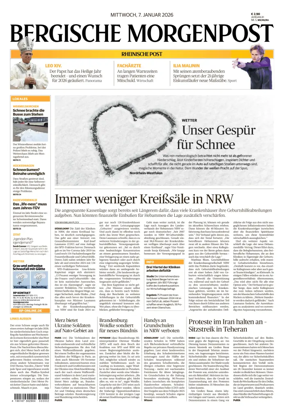 Cover of Bergische Morgenpost Wermelskirchen/Huckeswagen/Radevormwald
