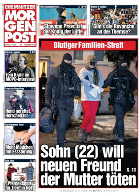 Cover of Chemnitzer Morgenpost