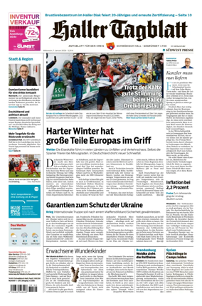 Cover of Haller Tagblatt