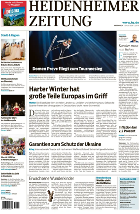 Cover of Heidenheimer Zeitung