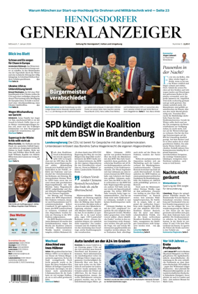 Cover of Hennigsdorfer Generalanzeiger