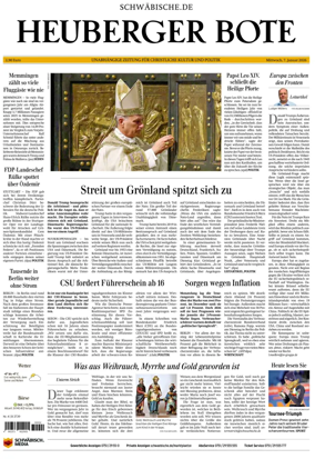 Cover of Heuberger Bote