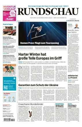 Cover of Rundschau fur den Schwabischen Wald – Der Kocherbote