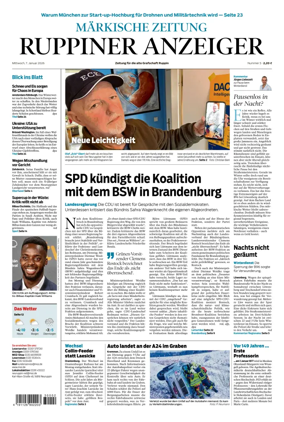 Cover of Ruppiner Anzeiger