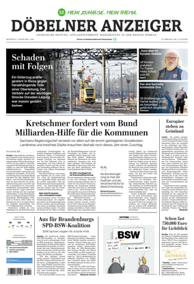 Cover of Sachsische Zeitung (Dobeln)
