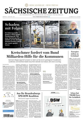 Cover of Sachsische Zeitung (Weiswasser)