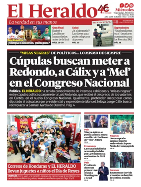 Cover of Diario El Heraldo