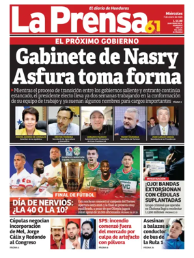 Cover of Diario La Prensa