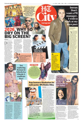 Cover of Hindustan Times (Gurgaon) - City