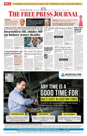 Cover of The Free Press Journal