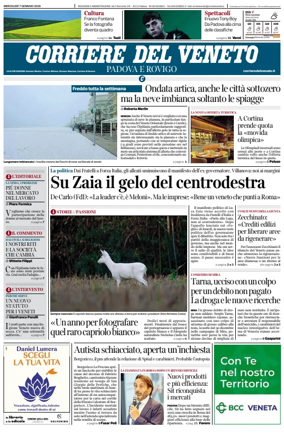 Cover of Corriere del Veneto (Padova e Rovigo)