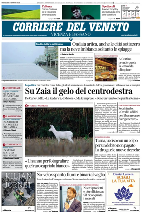 Cover of Corriere del Veneto (Vicenza e Bassano)