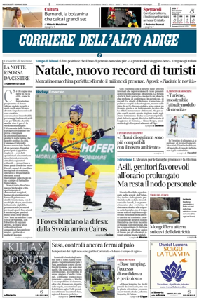 Cover of Corriere dell'Alto Adige