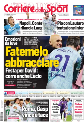 Cover of Corriere dello Sport