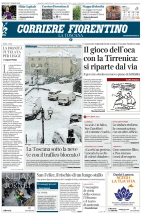 Cover of Corriere Fiorentino