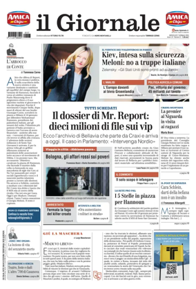Cover of Il Giornale (Italy)