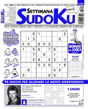 Cover of Settimana Sudoku