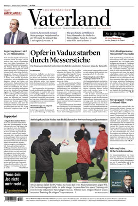 Cover of Liechtensteiner Vaterland