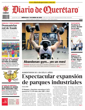 Cover of Diario de Queretaro