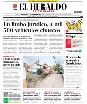 Cover of El Heraldo de Chihuahua