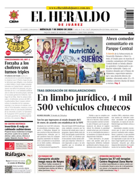 Cover of El Heraldo de Juarez